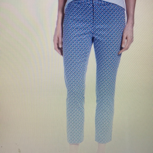 NYDJ Corynna ankle pant in APEC tiles print - Picture 2 of 8